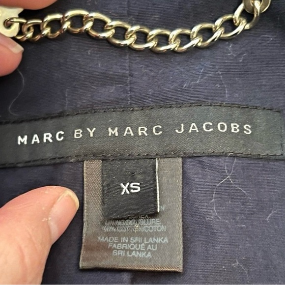 Marc by Marc Jacobs Plaid Tie Front Jacket - Picture 7 of 9